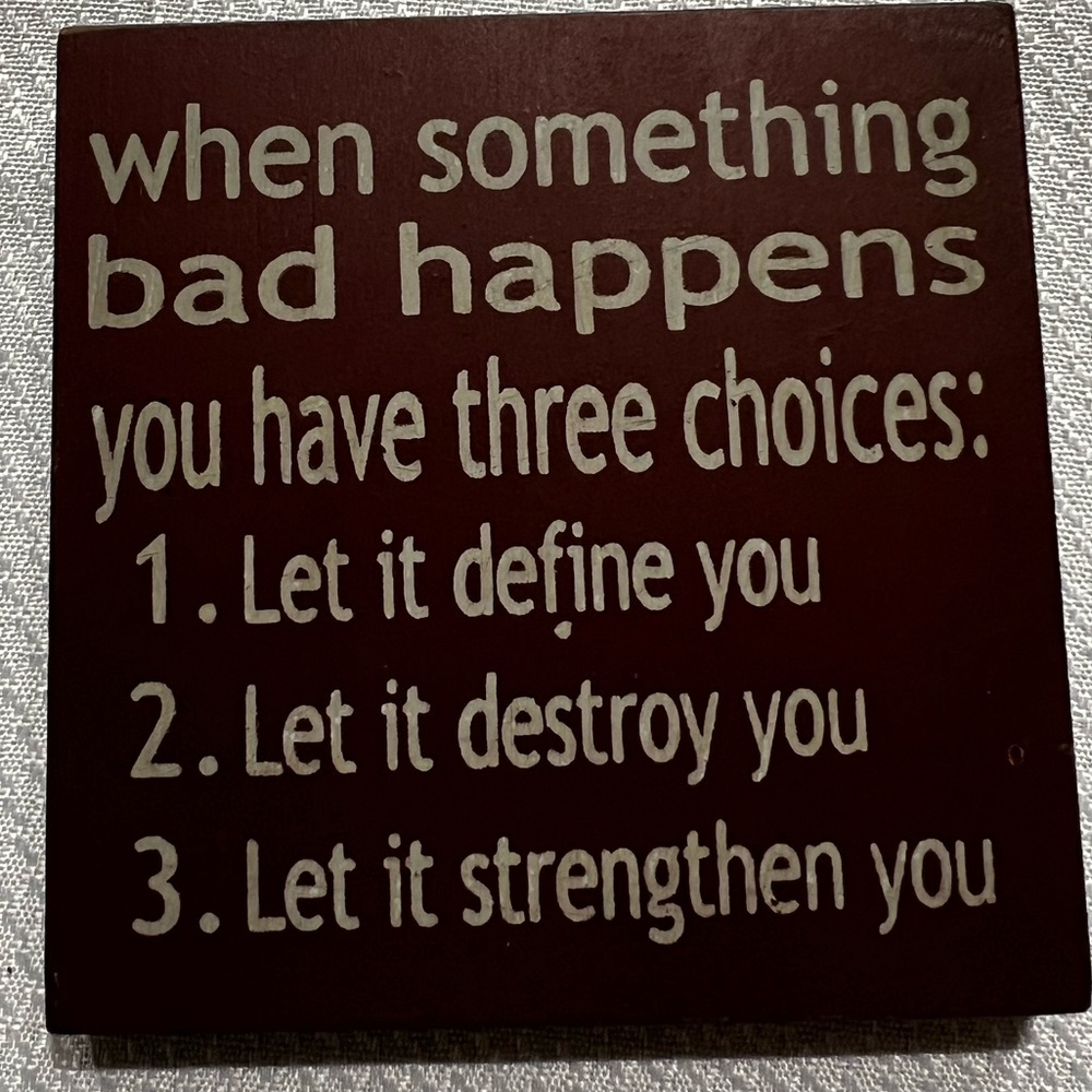 Motivational sign